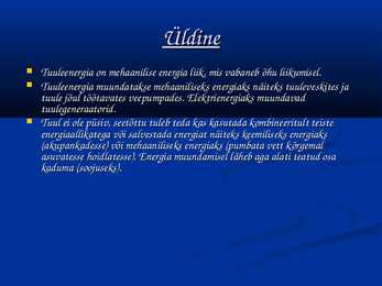 Tuuleenergia PPT #3