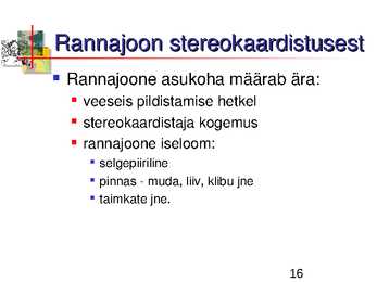 Eesti rannajoon ja selle kaardistamine #16