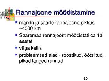 Eesti rannajoon ja selle kaardistamine #19