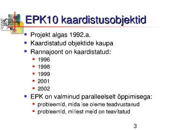 Eesti rannajoon ja selle kaardistamine #3