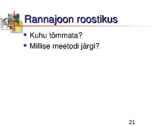 Eesti rannajoon ja selle kaardistamine #21