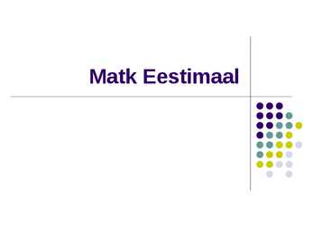 Matk Eestimaal