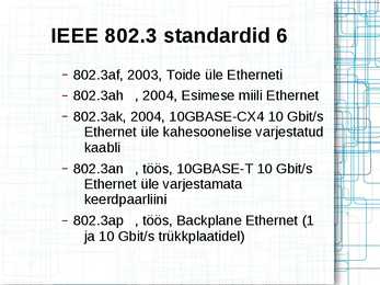 EEE 802 x #10