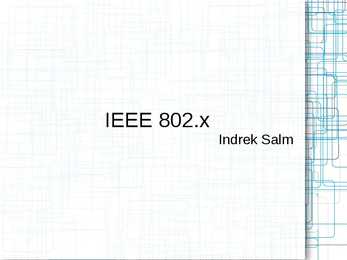 EEE 802 x
