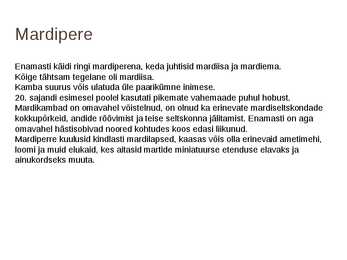 Mardipäev- slaidid- #5