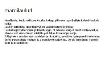 Mardipäev- slaidid- #6