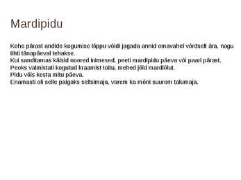 Mardipäev- slaidid- #7