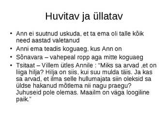 Raamatu-Kuidas elad-Ann- esitlus #5