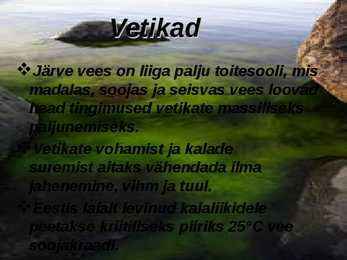 Vee saastumine ja selle vältimine #5