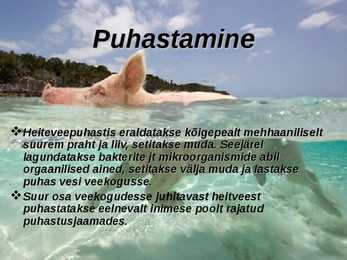 Vee saastumine ja selle vältimine #9