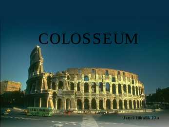 Colosseum- slaidid-