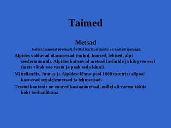 Šveits- slaidid- #9