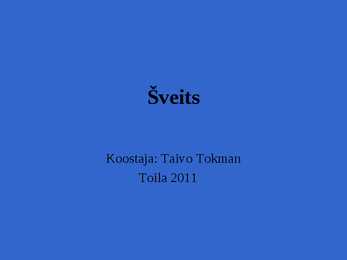 Šveits- slaidid-