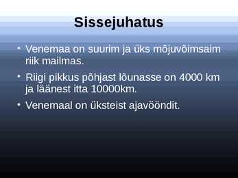Venemaa- slaidid- #2