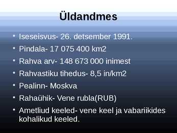 Venemaa- slaidid- #3