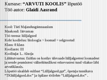Lülijalgsed