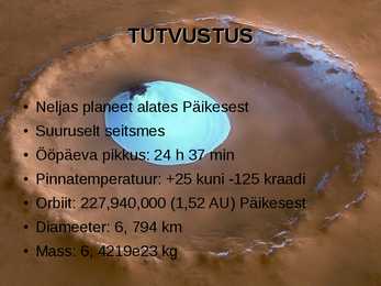 Esitlus - Marss #2