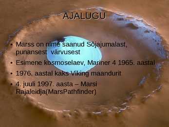 Esitlus - Marss #3