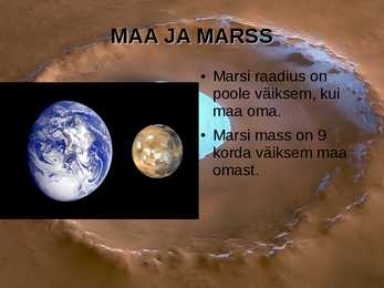 Esitlus - Marss #4