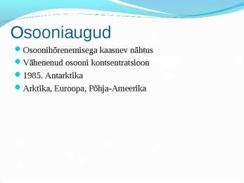 Osooniaugud-happevihmad #2