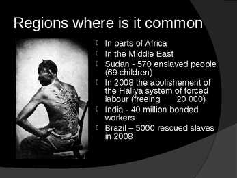 CONTEMPORARY SLAVERY #5