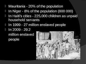 CONTEMPORARY SLAVERY #6