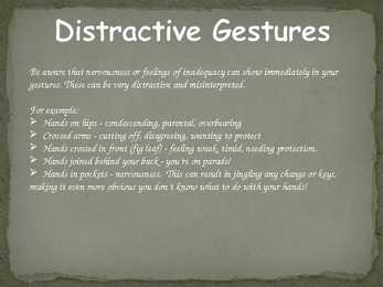 Gestures #3