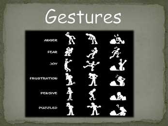 Gestures