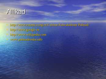 Pulmad vanasti #11