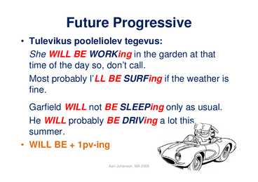 English Tenses - theory #16