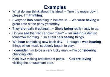 English Tenses - theory #6