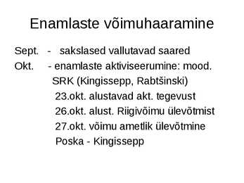 Eesti iseseisvumine - slideshow #12