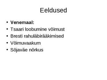 Eesti iseseisvumine - slideshow #3