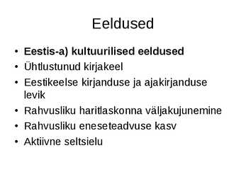 Eesti iseseisvumine - slideshow #4