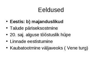 Eesti iseseisvumine - slideshow #5