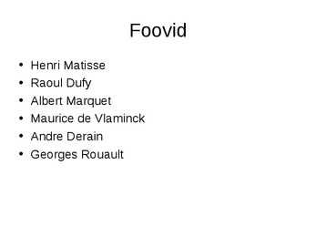 Fovism #6