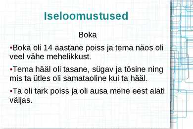 PAL-TÄNAVA POISID #3