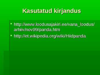 HIIDPANDA #11