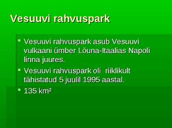 Vesuuvi rahvuspark #2