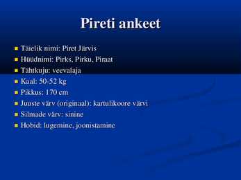 Piret Järvis #6