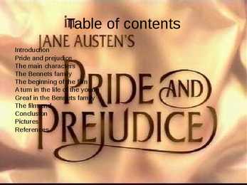 Pride and Prejudice #2