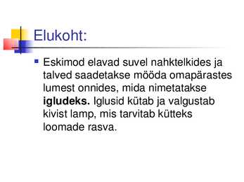 Eskimod ehk inuitid #6