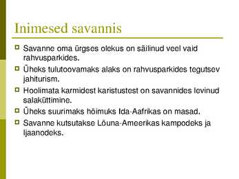 Savann #12
