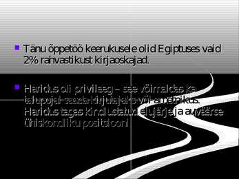 Vana-Idamaade haridusest #8