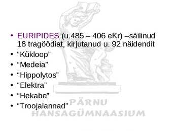Kreeka teater #13