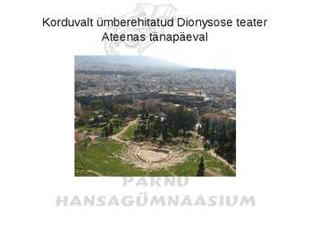 Kreeka teater #4