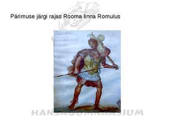 Rooma riigi algus - Etruskid #8