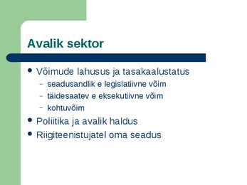 Ühiskonna sektorid-Kodanikuühiskond #3