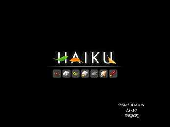 Haiku esitlus