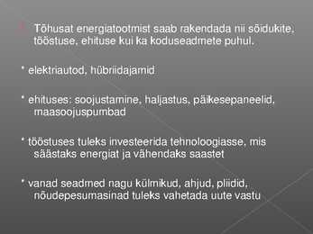 Maailma kütuse- ja energiavarud #13